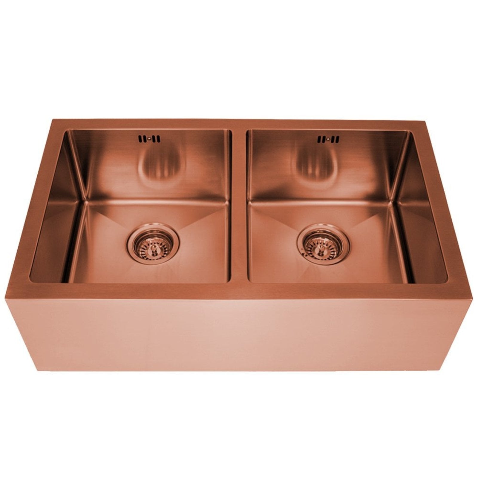Astini Belfast 800 2.0 Bowl Copper Brushed Stainless Steel Kitchen Sink & Waste Taps UK