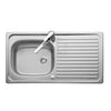 Linear SBSD 1th 950x508mm Sink - Waste Sold Separately HPS Hartlepool Plumbing Supplies