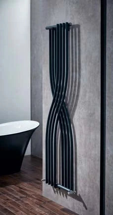 Aqua Contour Designer Radiator W450 x H1775 – Anthracite Frontline