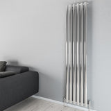 Aqua Moda Steel Radiator W420 x H1800 6 Bars Frontline