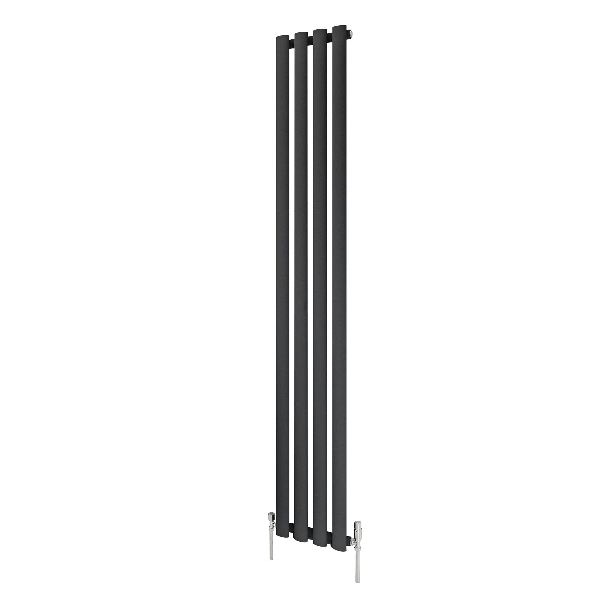 Aqua Moda Steel Vertical Radiator W280 x H1800 4 Bars Frontline