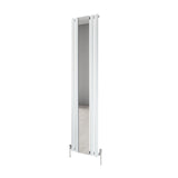 Aqua Moda Steel Vertical Radiator with Mirror W380 x H1800 Frontline