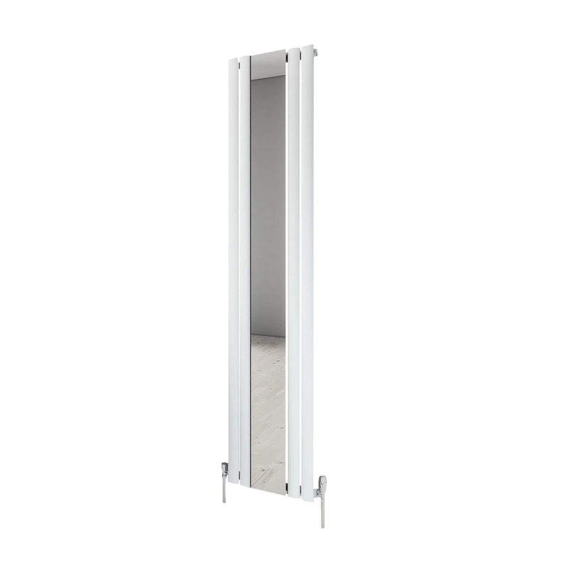 Aqua Moda Steel Vertical Radiator with Mirror W380 x H1800 Frontline