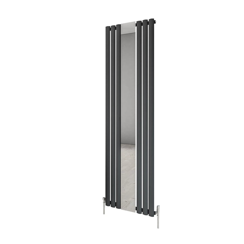 Aqua Moda Steel Vertical Radiator with Mirror W500 x H1800 Frontline