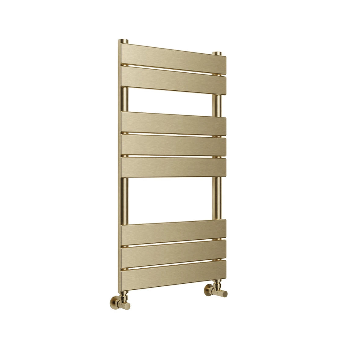 Aqua Otto Towel Rail Brushed Brass