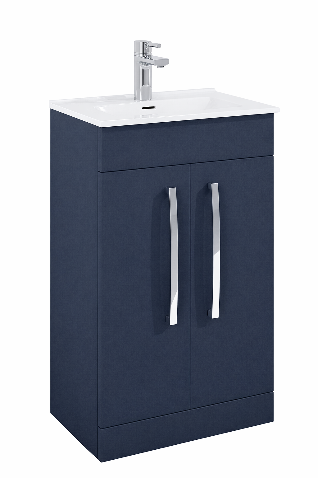 Frontline Aquatrend 600mm 2 Door Floor Standing Vanity Unit & Basin Frontline