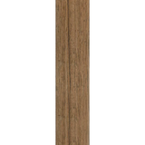 DCD Slat Wall End Trim Natural Oak