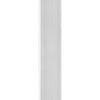 DCD Slat Wall End Trim Silver