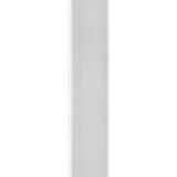 DCD Slat Wall End Trim Silver