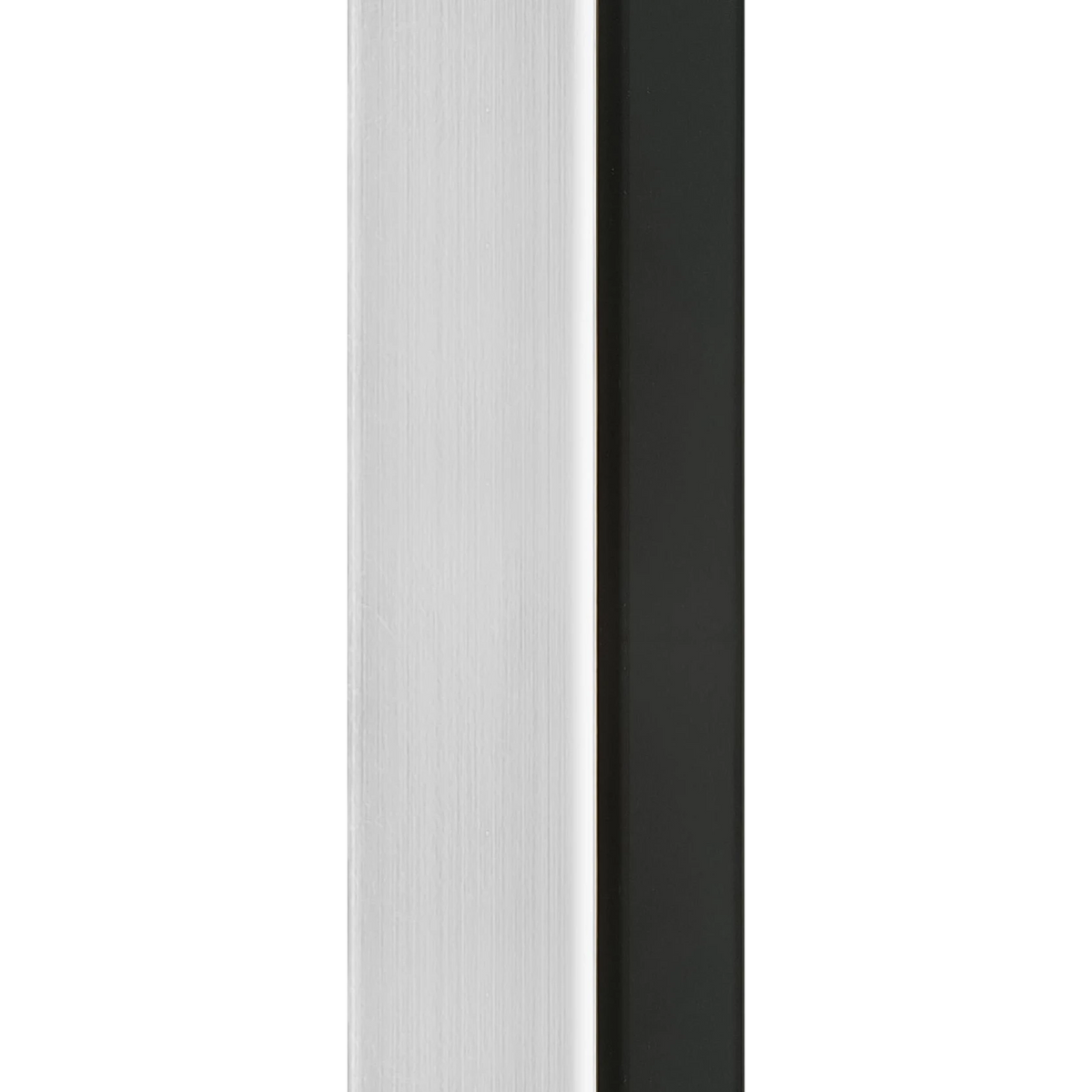 DCD Slat Wall Starter Trim Silver