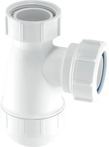 E10 1¼”32mm Shallow Bottle Trap for use with Basins McAlpine Mcalpine