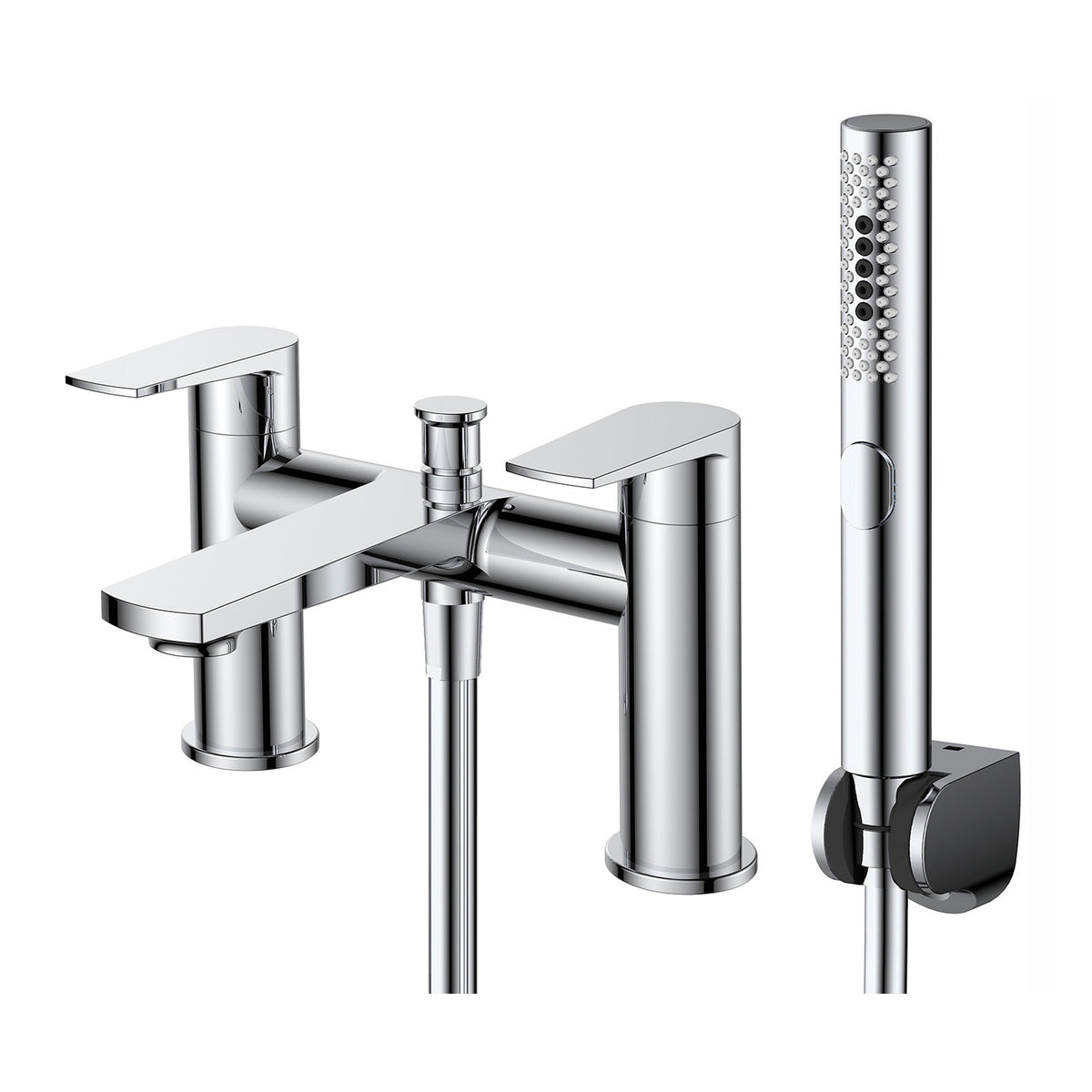 Aqua Pezzo Basin Mixer Inc Waste - Chrome Frontline