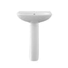 Aqua 560mm Monty Basin & Pedestal 1TH Aqua