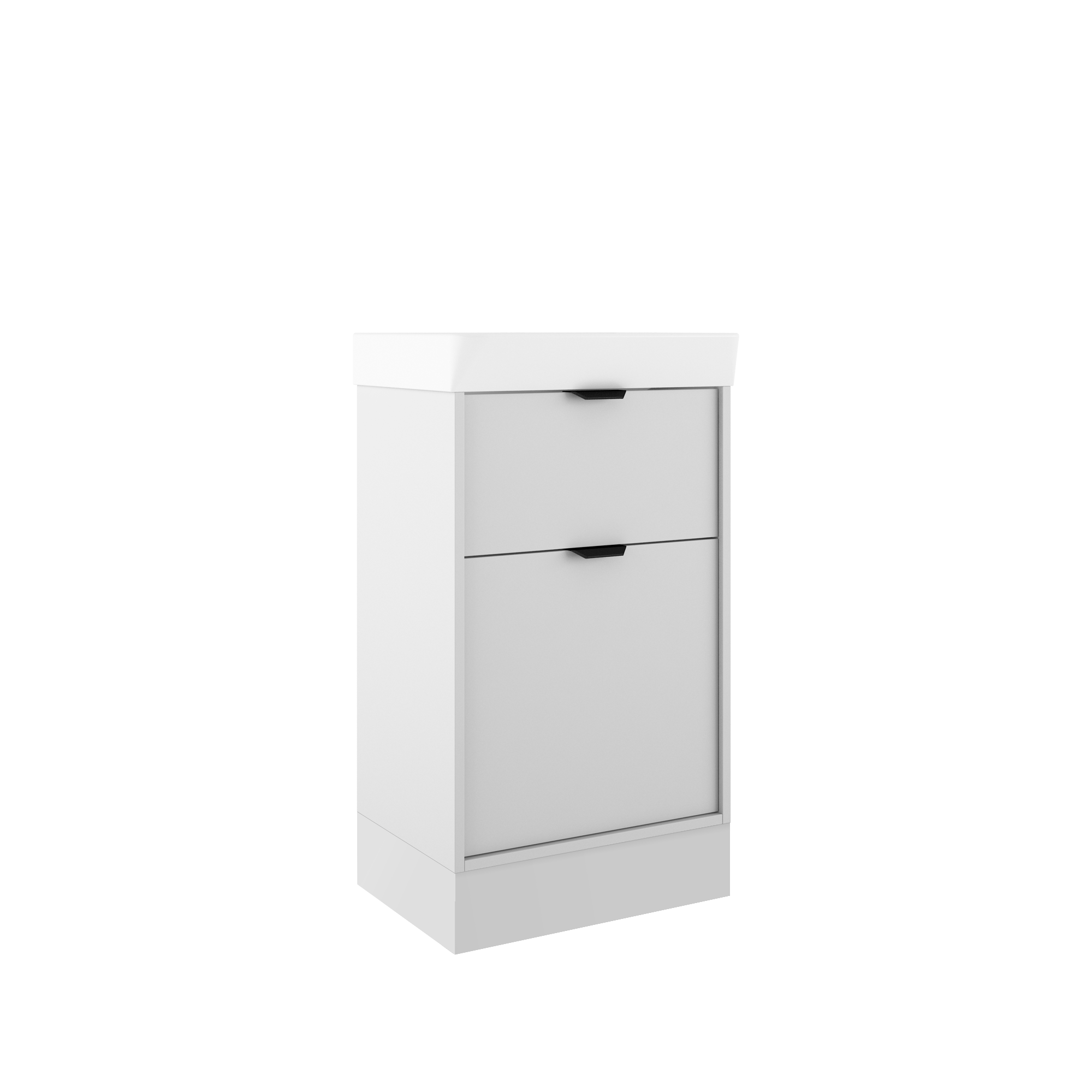 Aqua Midi Floorstanding Unit & Basin 500mm Frontline