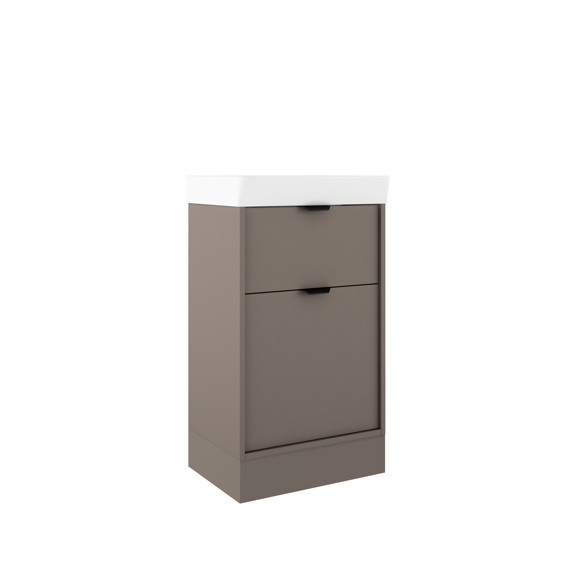 Aqua Midi Floorstanding Unit & Basin 500mm Frontline