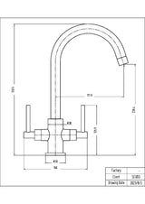 Scudo Kingston Kitchen Tap Scudo