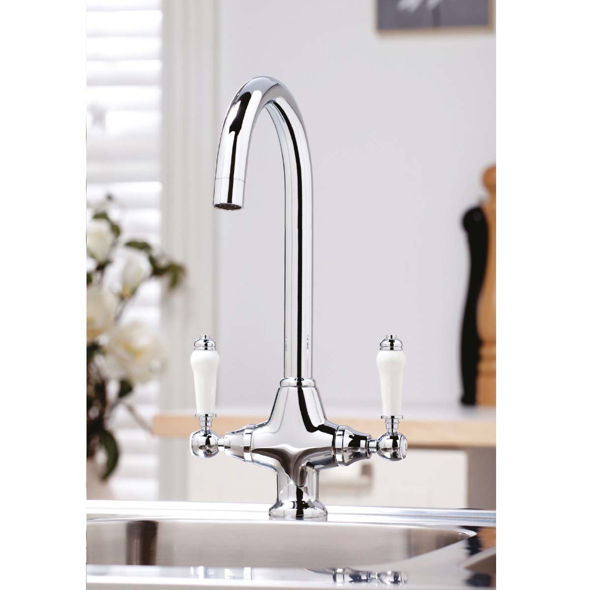 Scudo Harrogate Kitchen Mixer Tap Scudo