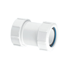 S28M 1 1/4" 32mm Multifit Straight Connector McAlpine Mcalpine