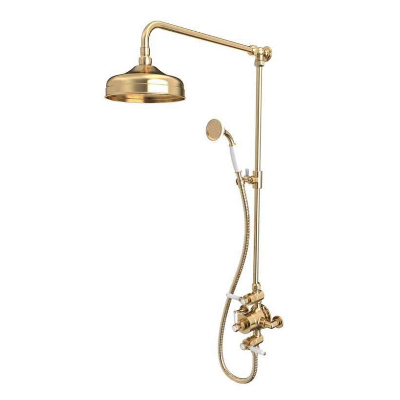 Tavistock Lansdown Dual Function Shower System With Overhead Shower And Handset Tavistock