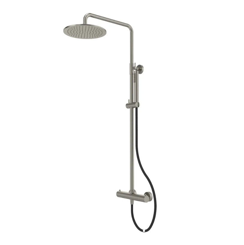 Tavistock Cohort Dual Function Bar Valve Shower System - Stainless Steel Tavistock