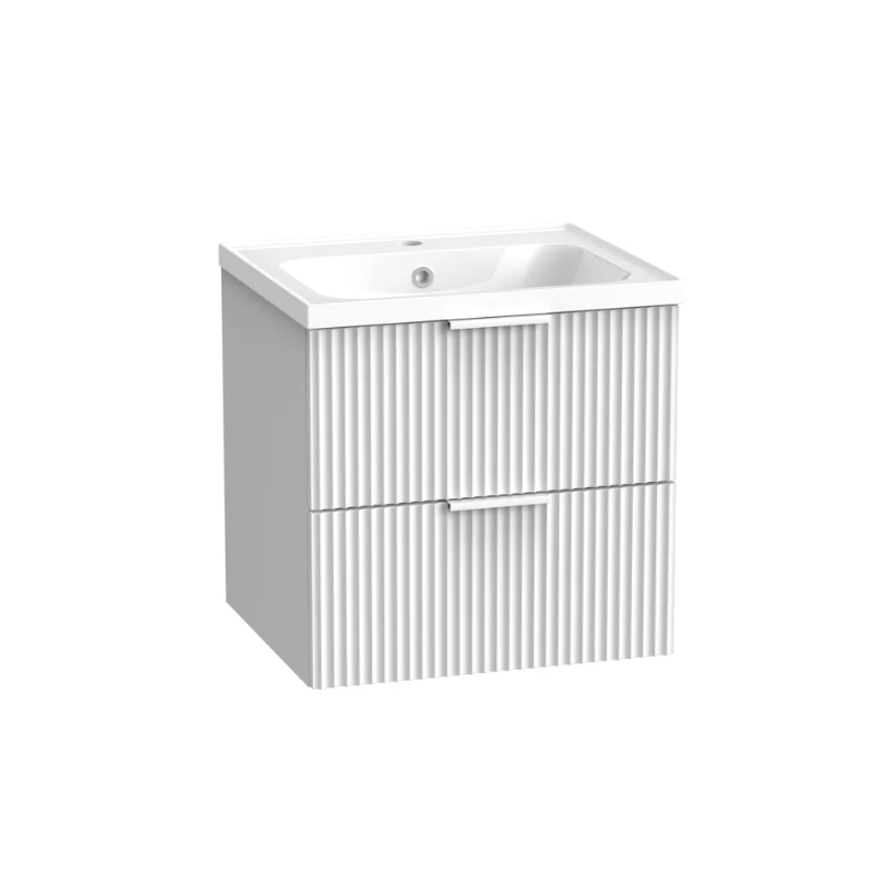 Tavistock Cadence 500 Fluted Wall Mounted Unit + Basin Tavistock