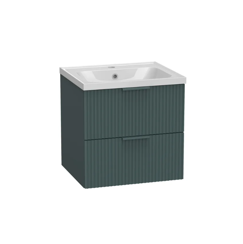 Tavistock Cadence 500 Fluted Wall Mounted Unit + Basin Tavistock