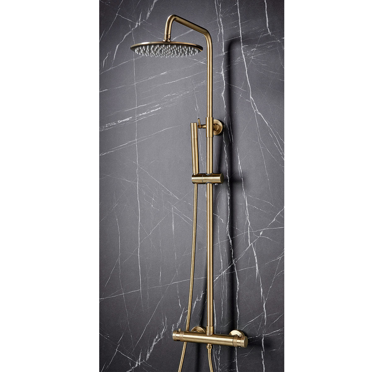 Scudo Core Round Rigid Riser Shower Scudo