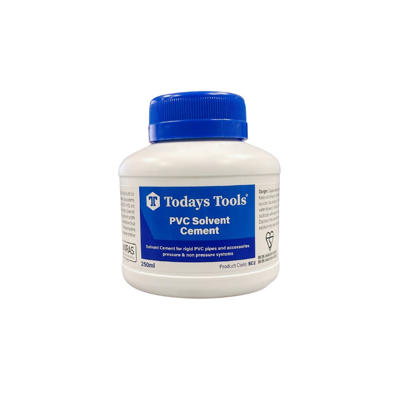 Todays Tools PVC Solvent Cement 250ml