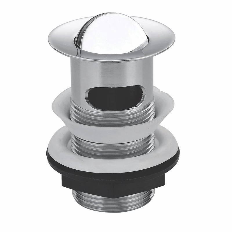 Slotted Basin Swivel Waste 1 1/4" - Threaded Nut Connection