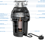 McAlpine Perfect Grind® Waste Disposal Unit 1 1/2" WDU-1UK Mcalpine