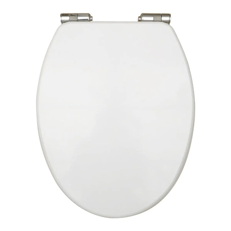 Scudo Wooden Soft Close Toilet Seat - High Gloss White