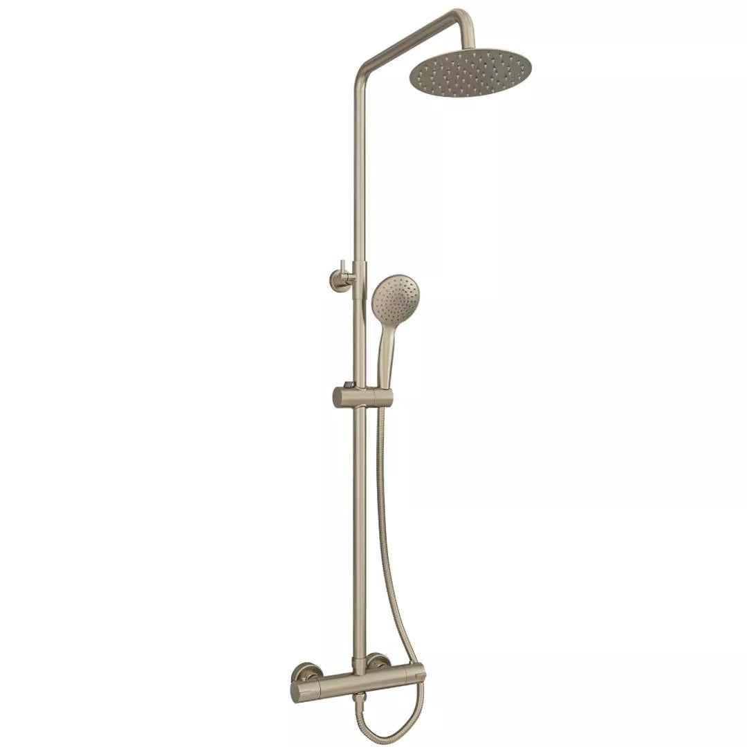 Eastbrook Modern Rigid Riser Shower w/ Handset Eastbrook