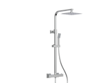 Swan Loughton Column Shower w/ Rail, Hose & Square Head Swan