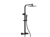 Swan Loughton Column Shower w/ Rail, Hose & Square Head Swan