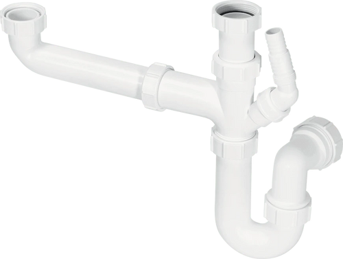 1 1/2" 40MM Kitchen Bowl and a half Sink Kit McAlpine Mcalpine