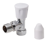 10MM Radiator Valve Angled