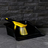 Bulldozer Heavy-Duty Dustpan & Brush BULLDOZER