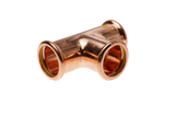 15MM Equal Tee Pressfit Gas