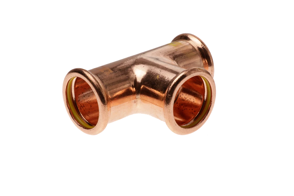 15MM Equal Tee Pressfit Gas