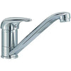 Pro Ascot Mono Sink Mixer Tap - Chrome, Single Lever Brass