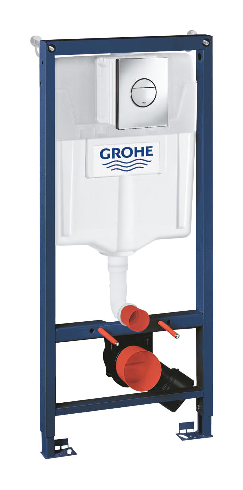 Grohe Rapid SL 1.13m 3-In-1 Installation Frame Set For WC Grohe