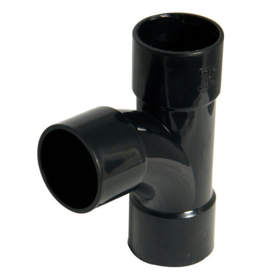 Floplast 40MM ABS Solvent Weld Swept Tee Floplast