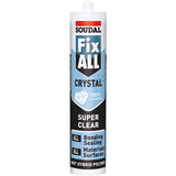 Soudal Fix All Crystal Adhesive & Sealant 290ml Clear Soudal