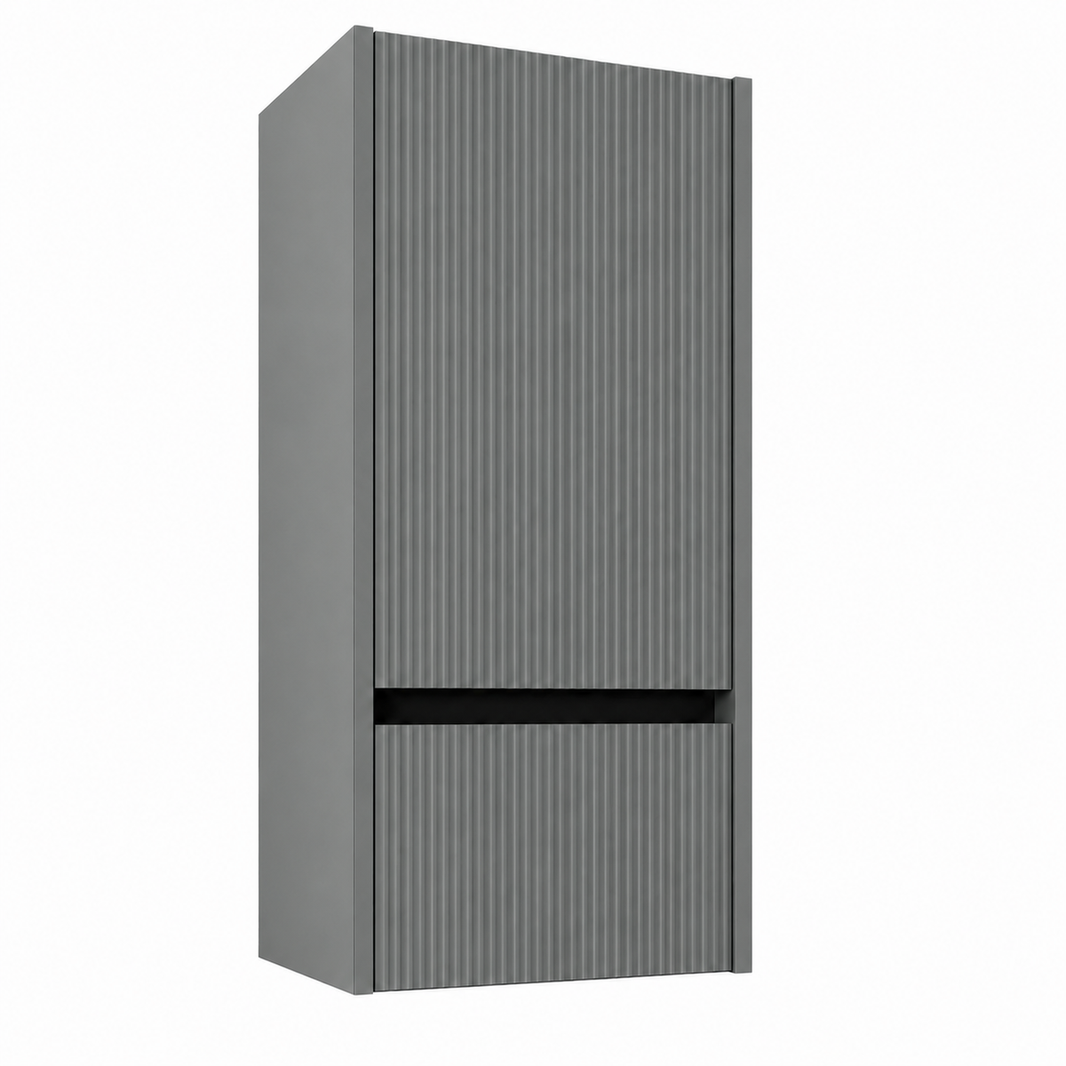 Aqua Selinus 1 Door 1 Drawer Wall Hung Cabinet Frontline