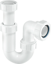 ASA10 1 1/4" 32mm Adjustable Inlet Tubular Swivel ‘P’ Trap McAlpine Mcalpine