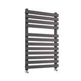 Aqua Cima Designer Towel Rail Textured Anthracite - view 2