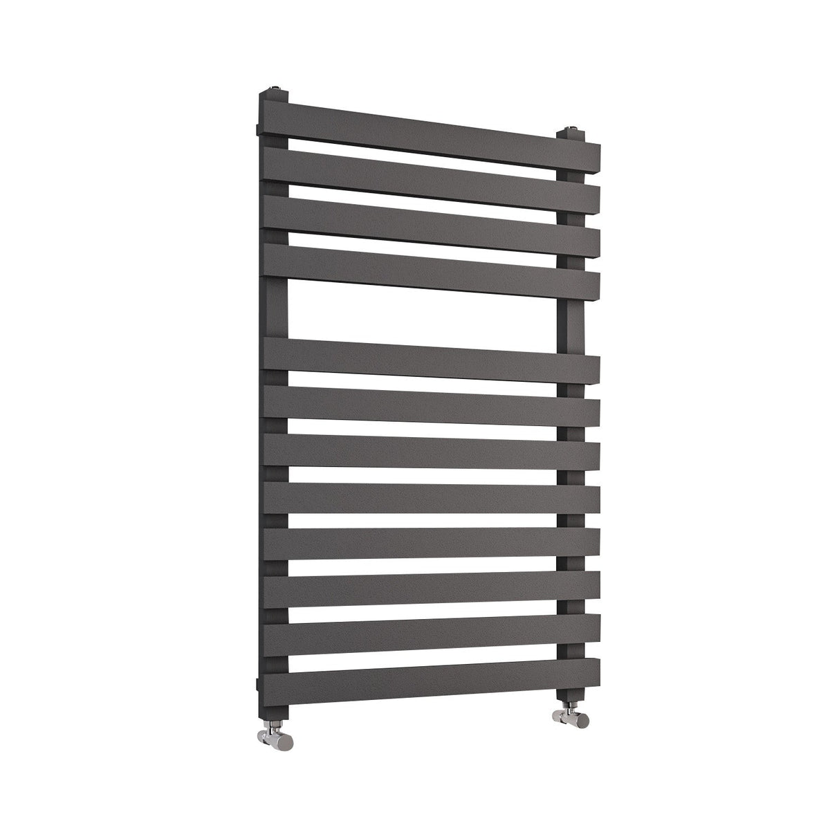 Aqua Cima Designer Towel Rail Textured Anthracite - view 2
