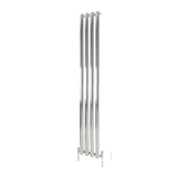 Aqua Moda Steel Vertical Radiator W280 x H1800 4 Bars Frontline