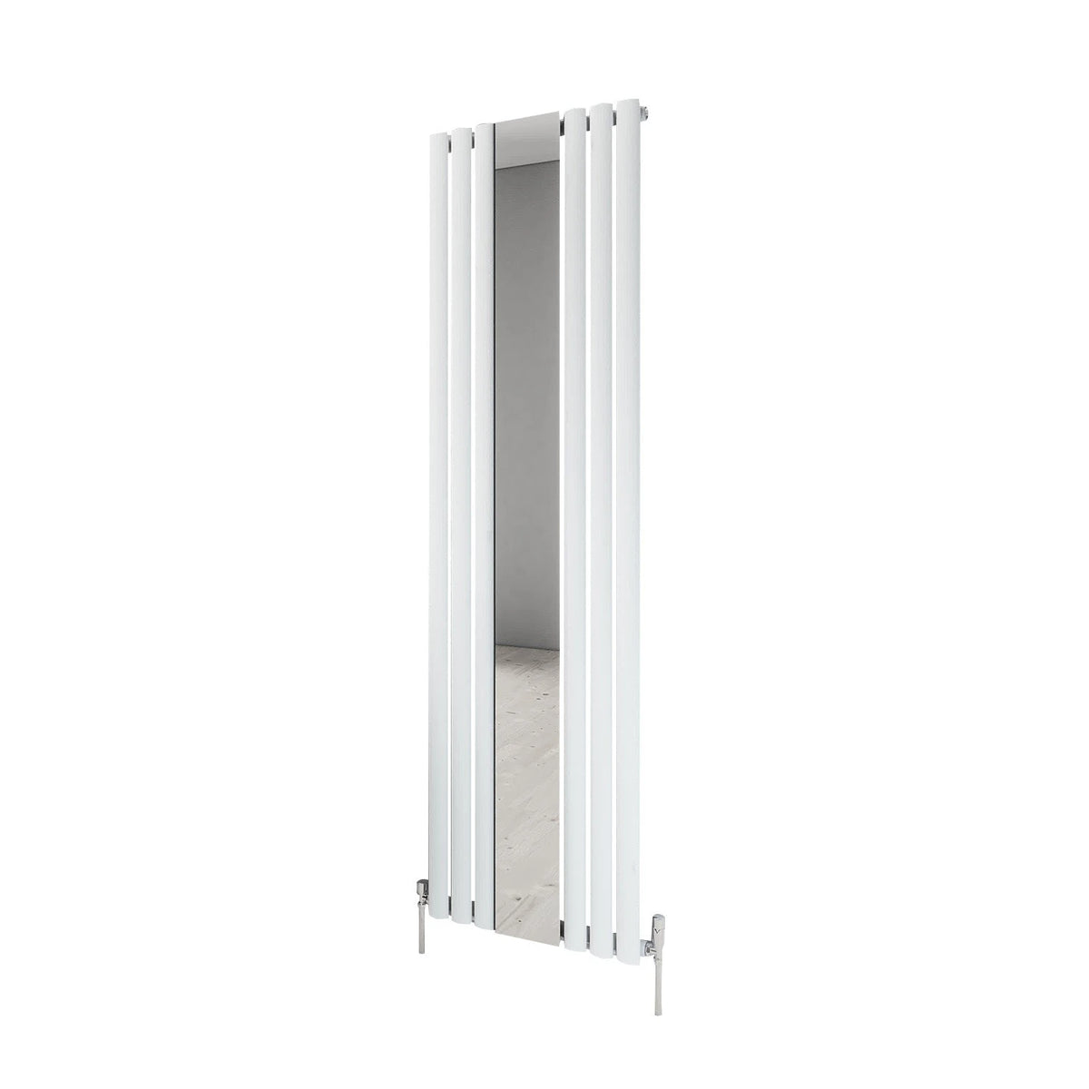 Aqua Moda Steel Vertical Radiator with Mirror W500 x H1800 Frontline
