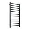 Aqua Onyx Designer Towel Rail – Black Nickel Gloss